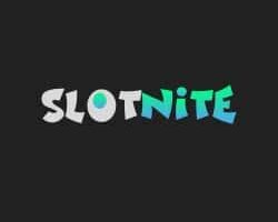 SlotNite Casino: First Deposit Bonus: 100% up to £250 + 100 Free Spins SlotNite-Casino-Logo